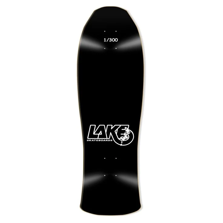 Guts ReIssue Deck-Black Stain — Lake Skateboards